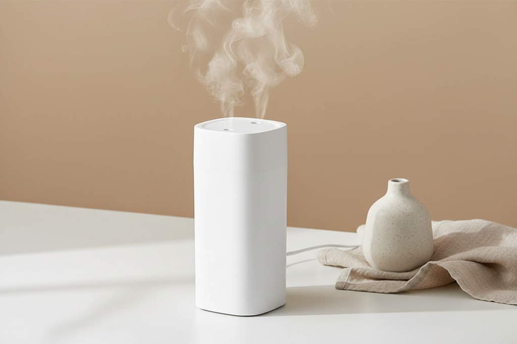 Dual-Spray Aromatherapy Humidifier – 600ml